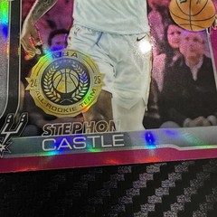 2025-26 Topps Chrome Magenta Refractor 197/399 Stephon Castle #228 1j87