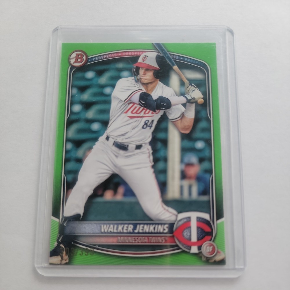 2025 Bowman Prospects Neon Green 314/399 Walker Jenkins #BP-1 0z7e