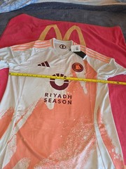 AS Roma Jersey 2024/2025 Away Shirt Adidas Mens Large Italy Italia Rome