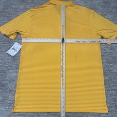 Wyoming Cowboys Shirt Mens Medium Gold NCAA Football Nike Dri Fit Polo UW Pokes