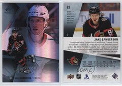 2023-24 Upper Deck SP Game Used Edition 65/85 Jake Sanderson #83 0nr3