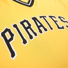 Dock Ellis 1979 Pittsburgh Pirates Cooperstown Men&rsquo;s Gold Throwback Jersey