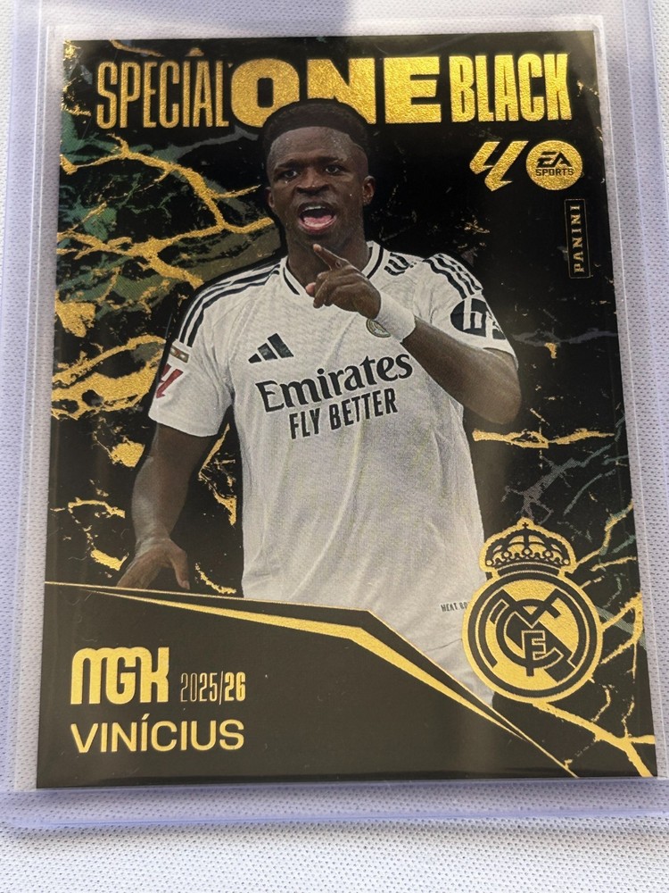 2025-2026 PANINI MGK La Liga EA Sports Special One Black Vini Jr.