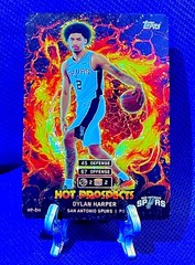 DYLAN HARPER 2025 Topps Attax Hot Prospects HOLO FOIL #HP DH SPURS 📈