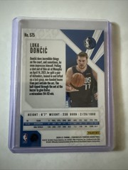 2020-21 Panini Chronicles – Phoenix Luka Dončić #575 Silver