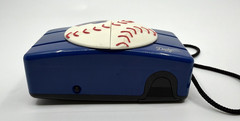 Vintage Dodgers Blue Crew Fan Club 35mm Film Camera Baseball Rare Untested