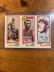 1980-81 Topps Basketball – 121 George Mcginnis 10 Bob Lanier 222 Bill Walton