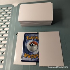 100 Pcs Scrap Trading Card Dividers 2.5 x 4 inches
