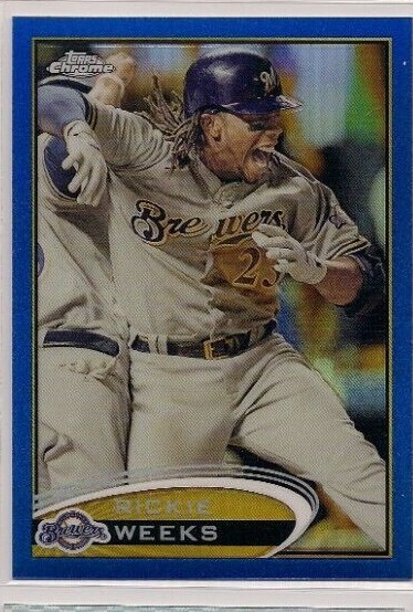 2012 Topps Chrome Refractor parallels Orange Blue Xfractor Purple pick your card
