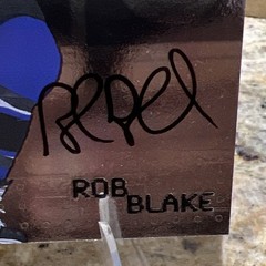 1999-00 IRG Be A Player Millennium Signature Series Rob Blake AUTO LA Kings