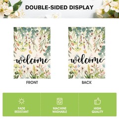 AVOIN colorlife Spring Daisy Flowers House Flag 28 Size-28 x 40&Prime;,