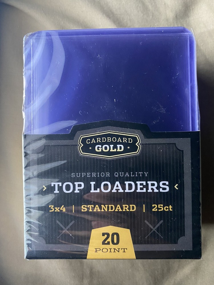 Cardboard Gold 10122 Rigid Top-Loader for Gaming Card