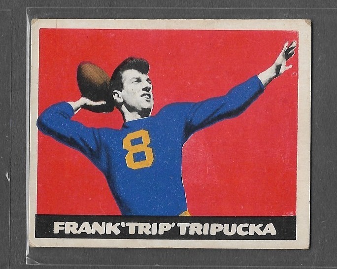 1948 Leaf #49 Frank Trip Tripucka (RC) (EX) Notre Dame Fighting Irish