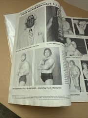 NWA WCW 1988 Great American Bash Live Event Arena Magazine Program – Flair Dusty