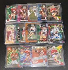 (653) San Francisco 49ers 2017-2025 Topps Refractor & Panini Prizm BULK Lot
