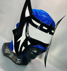 Abyss Abismo Negro Semi Professional Wrestling Lucha Libre Mascara Blue