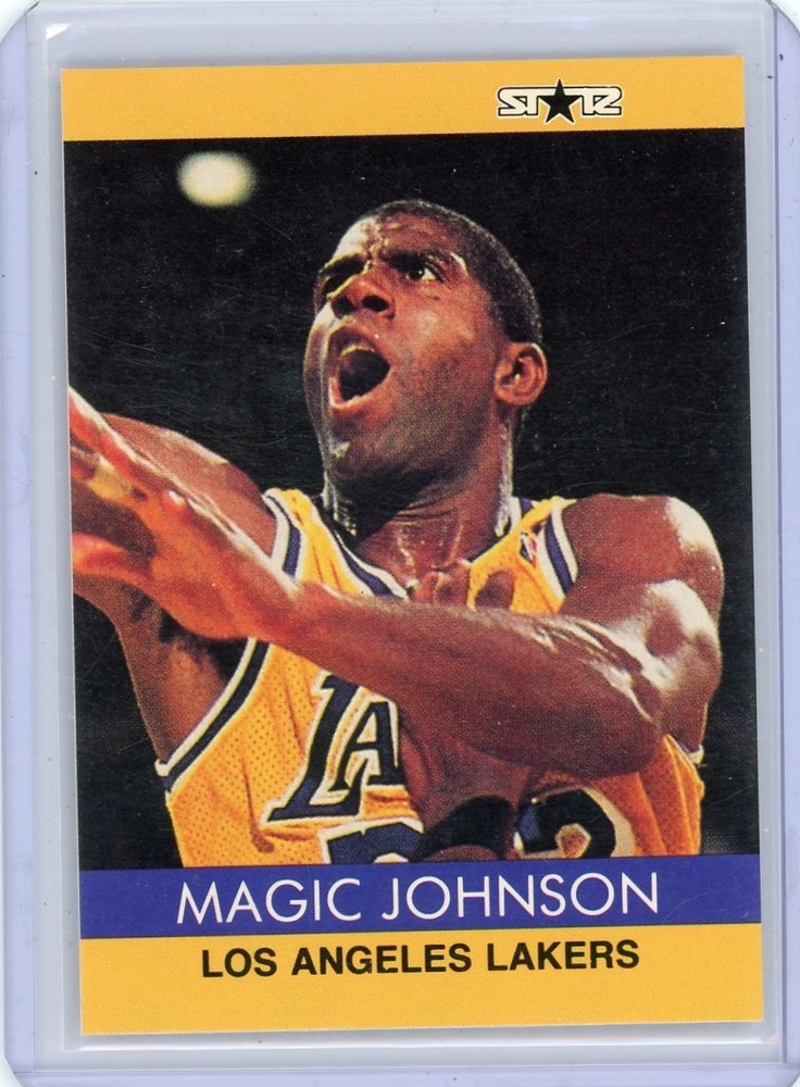1990-91 Star Magic Johnson Los Angeles Lakers HOF&rsquo;er VERY RARE Card
