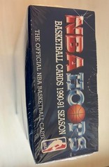 1990-91 Season NBA Hoops Basketball Sealed Box 36 Packs Larry Bird On Cover