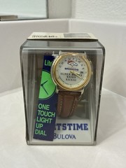 Y2K NFL Denver Broncos Back To Back Super Bowl Bulova 1999 Men’s Watch