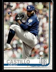 2019 Topps – #650 Diego Castillo RC – Tampa Bay Rays