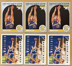 Sarunas Marciulionis Lot Of 22 With Many Rookies, 1st Edition, & Insert NM-MT
