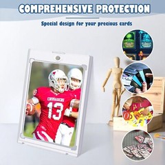5Pcs 35 55 75 100 130 180 360Pt Magnetic Card Holders One Touch For Trading Card
