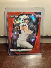 2025 Panini Prizm Draft Picks – Tyler Warren #107 Red Ice Prizm (RC)