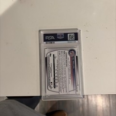 2025 Bowman Auto Purple Refractor /250 Eli Willits PSA 9
