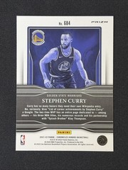2021-22 Panini Chronicles Honors Stephen Curry Bronze #684 Golden State Warriors