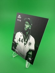 2025 Topps Black & White – Elly De La Cruz #071 Green /99 – CINNCINNATTI REDS