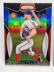 Stephen Strasburg 2019 Panini Prizm Red White & Blue And Prizm Red (2) Card Lot