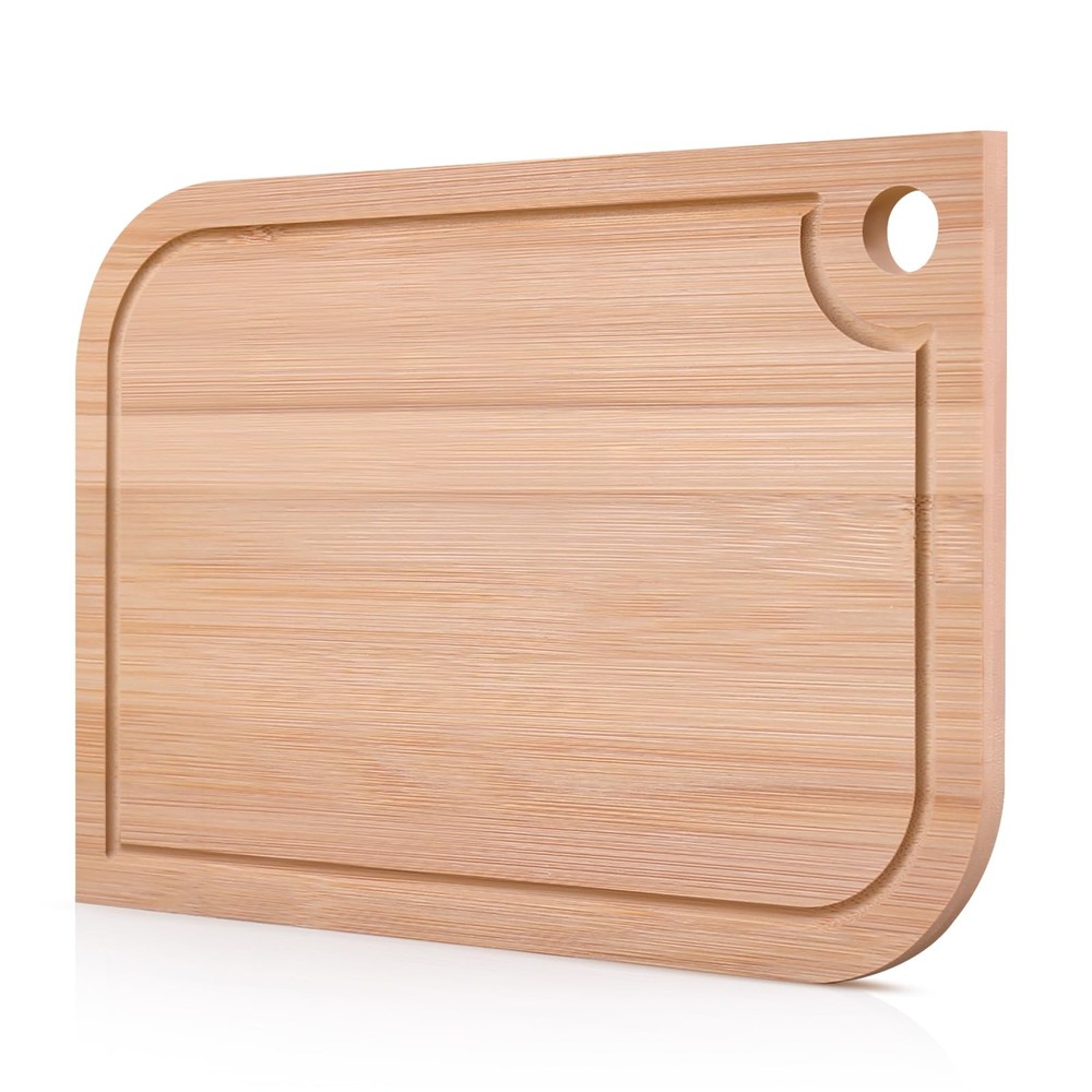 LorisArm 11.5&Prime;x 8&Prime; Small Bamboo Wood Cutting 11.5&Prime;L x 8&Prime;W, Natural
