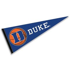 Duke Blue Devils 12 in X 30 in Basketball College Pennant