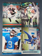 2022 Panini Chronicles Football TEAL INSERTS You Pick – 2 Card Minimum