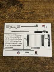 2005 Playoff Absolute Memorabilia Tools of the Trade Terrell Davis Red /50 SSP