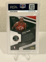 2016-17 Panini Prizm – Rookie Jerseys Pascal Siakam #63 (MEM, RC) POP 1 PSA 10