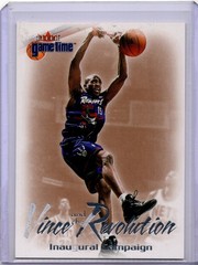 2000-01 Fleer Game Time Vince Carter #2 Vince And The Revolution Raptors