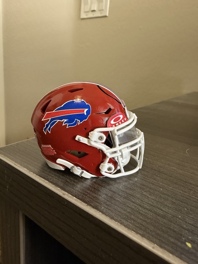 Buffalo Bills Throwback 3d Printed Pocket Pro Helmet