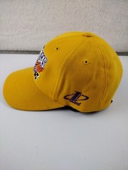 Vintage Rocks Hat Las Vegas 400 1998 Athletic Strap Back Flag Dice Flames