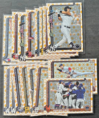 2025 Topps Baseball Parallels (Rainbow, Holiday Sun, SilverCrackle, Sand, Topps)
