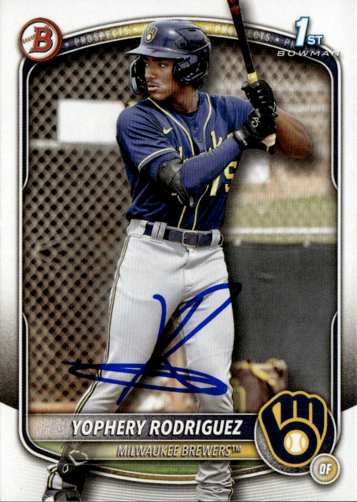 2025 Bowman Yophery Rodriguez IP Auto