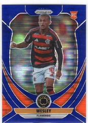 Wesley 2025 Panini Prizm FIFA Club World Cup Blue Pulsar Prizm Rookie Card /275