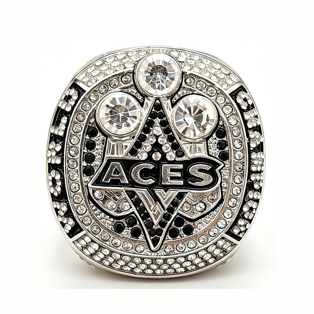 2025 Las Vegas Aces WNBA Championship Ring WILSON Size11