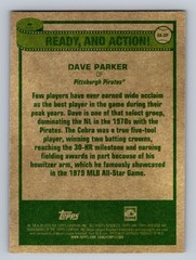 2026 Topps Heritage – Ready and Action Dave Parker #RA-DP