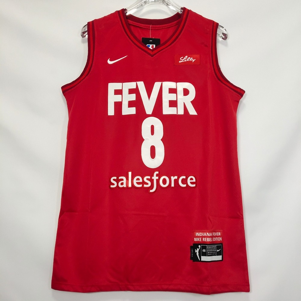 Sophie Cunningham #8 Red Sports Jersey (Sewing Style) SIZE S-2XL