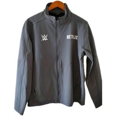 Rare WWE RAW Live on Netflix Port Authority Gray Full Zip Jacket Men&rsquo;s Medium