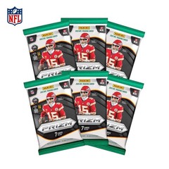 NFL 2025 Panini Prizim Football Sealed Mega Box | 6 Packs