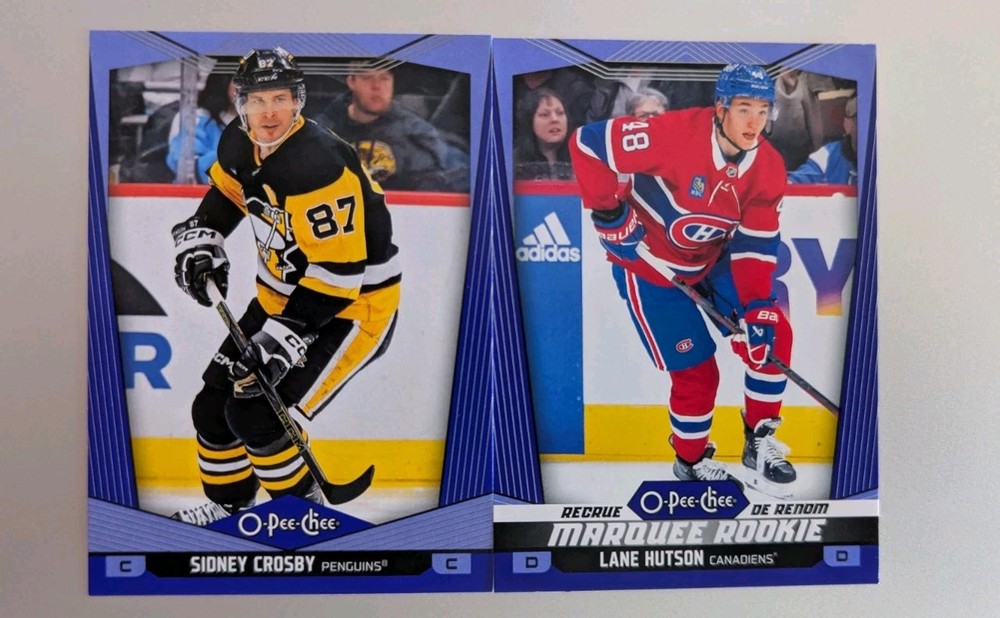 2024-25 OPC O-Pee-Chee Hockey Complete Your Set YOU PICK BLUE BORDER (1-600)