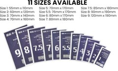 50Pcs Size 1 Professional Banknote Protective Plastic Sleeves Paper Money OPP…