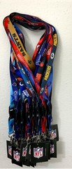 NFL lanyard for each team you choose.